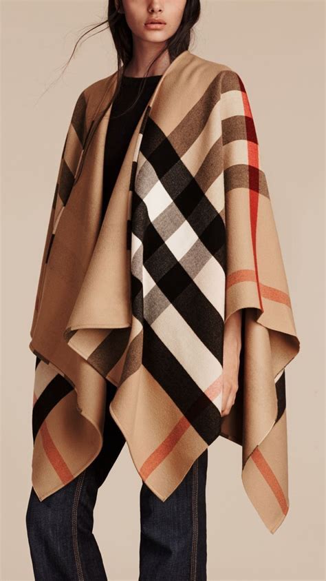 burberry plaid cape|burberry clothing for men.